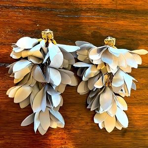 Flower long earrings. Very lightweight and came from Europe handmade.